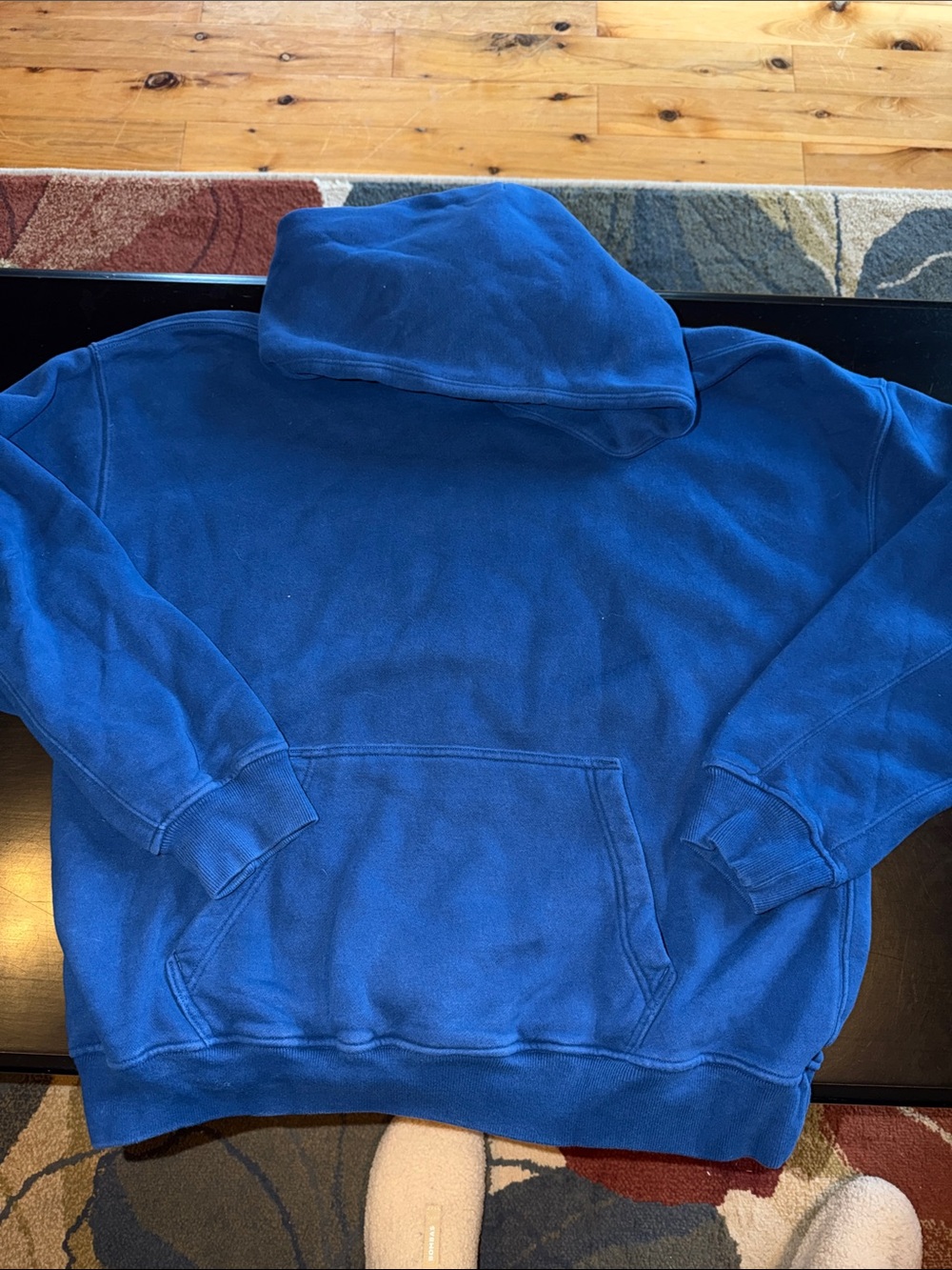 Abercrombie & Fitch Blue Essentials Hooded Sweatshirt